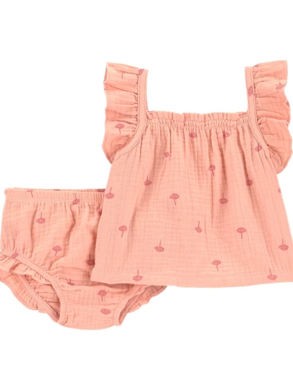Carter's Child of Mine Baby Girl Outfit Set, 2-Piece,